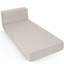 Fauteuil à billes convertible Graciela: canapé-lit simple transformable avec matelas en mousse à mémoire de forme-2125996464