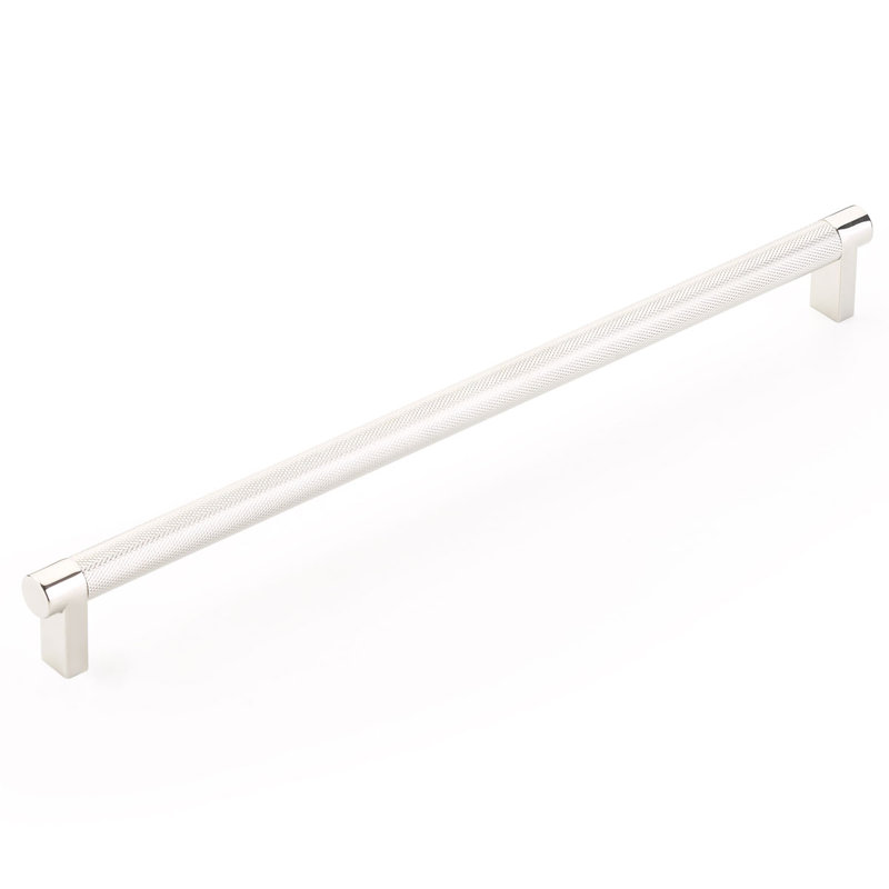 Emtek Spindle Appliance Pull (Back-to-Back Mount), 12" Center to Center, Polished Nickel