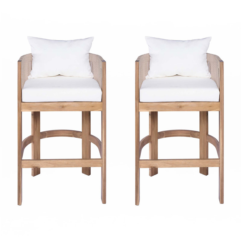 Ensemble de 2 tabourets de bar Matéria