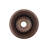 17" Large Round Hammered Copper Bar/Prep Sink