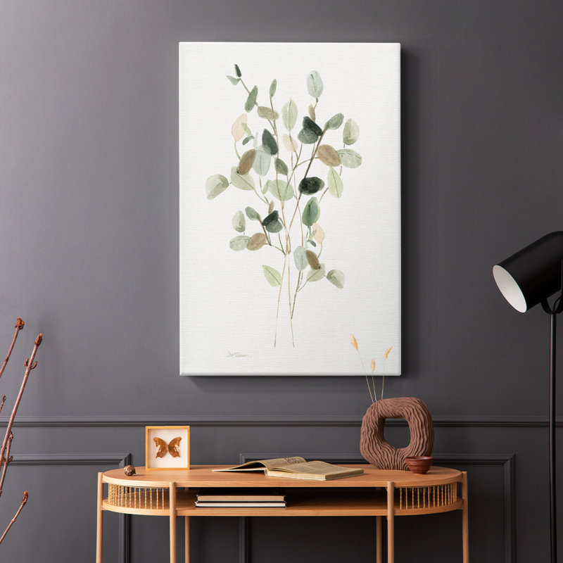 Leafy Botanical I -Gallery Wrapped Cavas, 60" H x 40" W