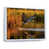 White Floater Framed