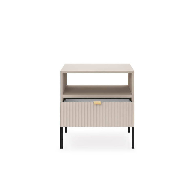 54cm W Manufactured Wood Bedside Table