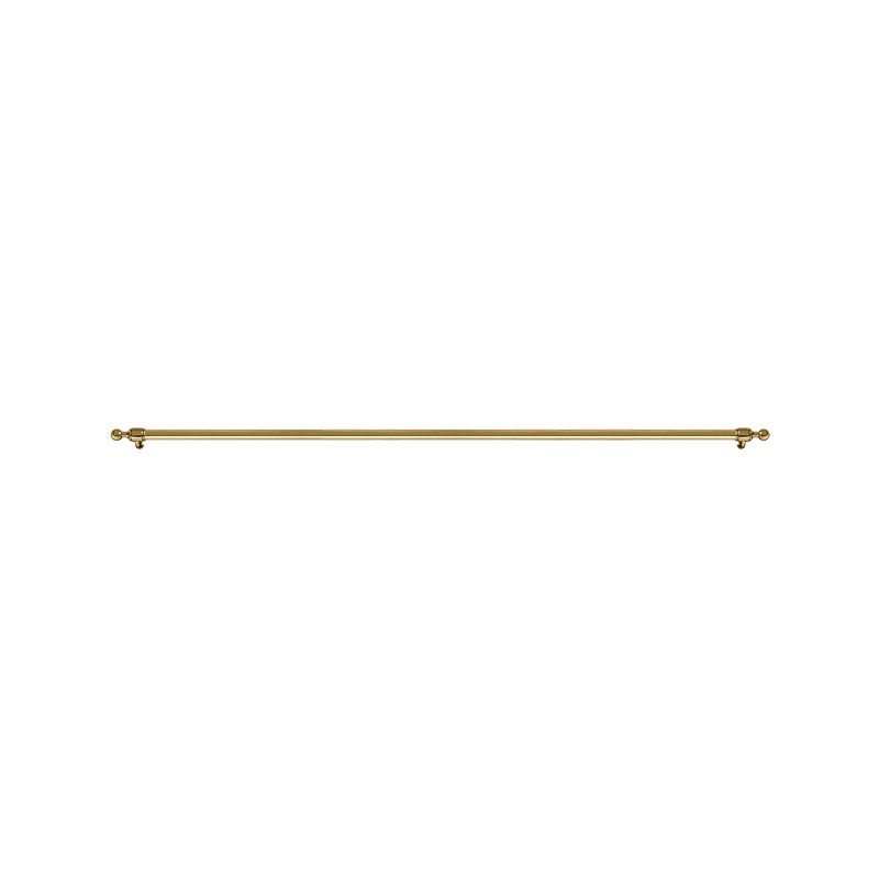 ILVE HRN48P Nostalgie 48 Inch Upper Handrail, Brass