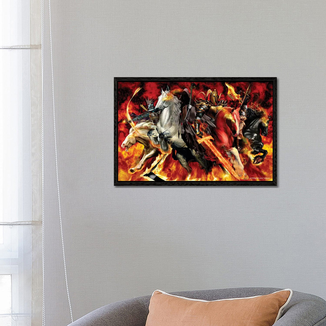 4 Horseman von Ruth Thompson - Galerie-Giclée auf Leinwand