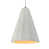 Blanc mat / or champagne