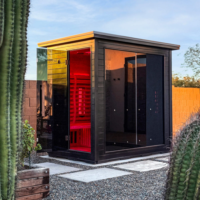 Sauna d'extérieur à spectre complet pour 5 personnes Luminar Sun Home Luminar