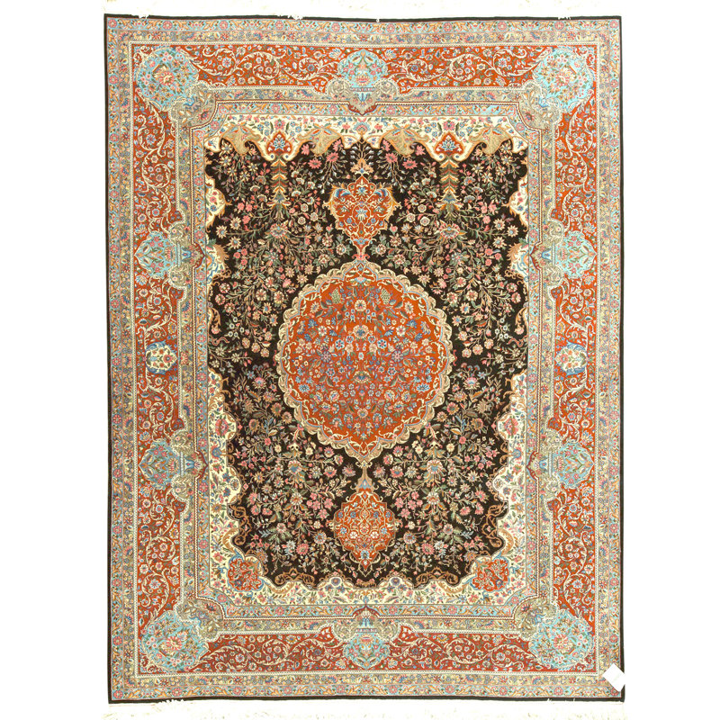 Handmade Wool Oriental Area Rug