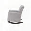 Chaise berçante en lin