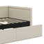 Lit de jour simple en L double avec rangement en L-1437615137