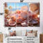 Romantisme, coquillages - ensemble d'art mural coquillage-107745492-107745490