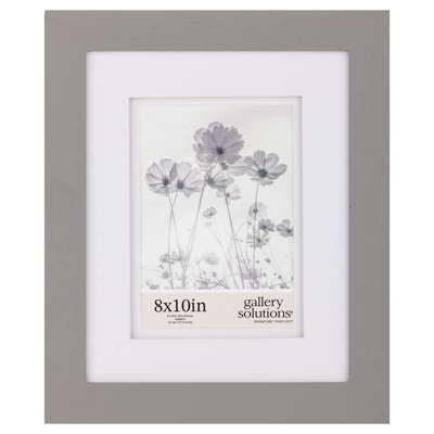 Gallery Solutions Wall Mount Or Tabletop Double Airfloat  Mat Picture Frame