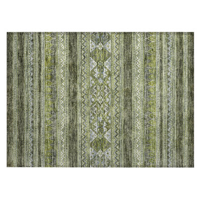 Myiakya Washable Southwestern Indoor / Outdoor Rug