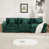 Chenille verte