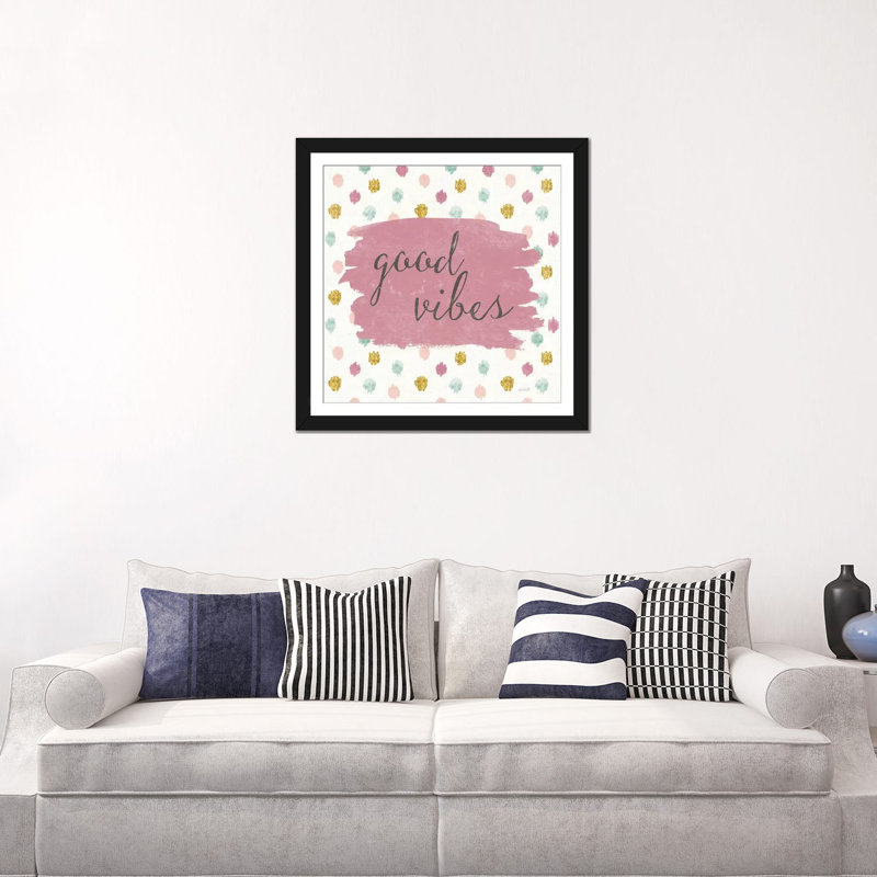 « doux déco iv », reproduction sur toile, H 24 po x l 24 po x P 1 po, Papier d'art encadré noir, Blanc