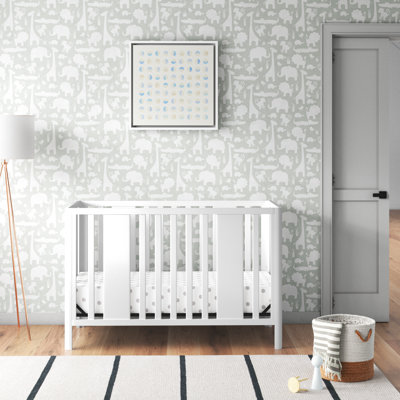 Phaedra Curved Post 3-In-1 Convertible Crib -  Viv + Rae™, 75899FD706644F76B27C5AB5EFC75469