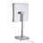Orren Ellis 98E47A5096614F2D987E456B59C38FA3 8.5" X 8.5" LED Lighted Table Top Mirror, Chrome