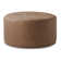 Celine 24" Wide Pouf A in Nubuck Fabric