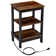 End Table Set With Storage And Built-In Outlets