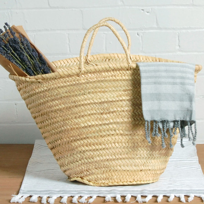 Panier en rotin