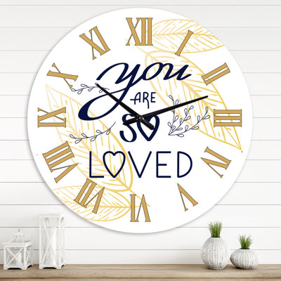 Horloge murale You Are so Love