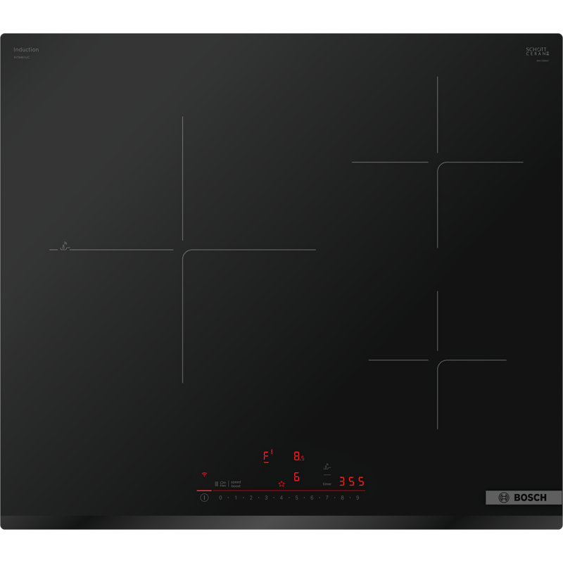 800 Series, 24" Induction Cooktop, Frameless