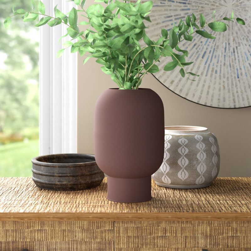 Nicolette 10.25'' Metal Table Vase
