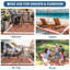 Tapis d'extérieur imperméable en paille plastique, réversible, géométrique et léger, pour jardin, terrasse, plage, VR ou balcon.-260271963-260271959