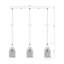 Luminaire suspendu pour îlot de cuisine 3 lumières Edicott-1204576936