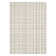Bakstran Plaid Handmade Wool Ivory Area Rug