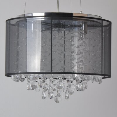 Lonan 4 - Light Candle Style Drum Pendant -  House of HamptonÂ®, A7C1448B03244A62B592C85A7F63E2A2