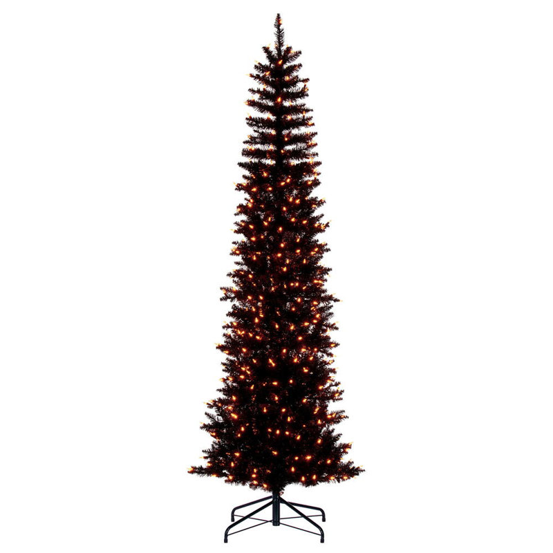 Artificial Christmas Tree with Lights, 6.5'