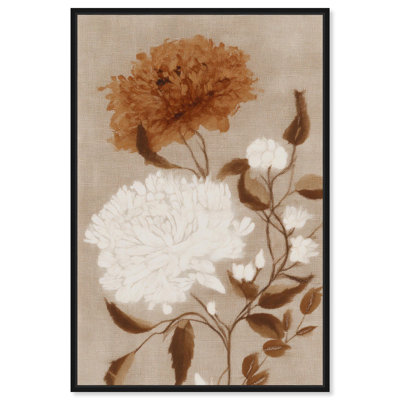 Lin antique I, impression sur toile par Art Remedy