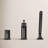Hint Single-Handle Deck-Mount Bath Faucet With Handshower-59799831