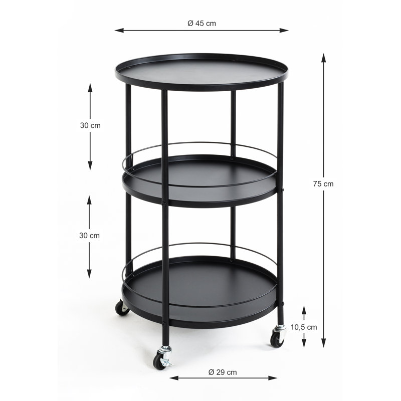 Rampzipoor Metal Bar Cart