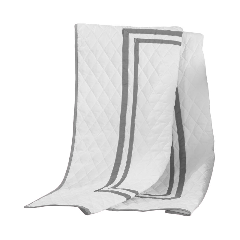 Courtepointe pour lit de bébé Ganimeta, Gris
