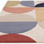 Lowellville Geometric Blue/Red/Beige Area Rug-1285267556