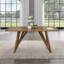 Ensemble de salle à manger 5 pièces, table de salle à manger en bois avec 4 chaises élégantes