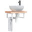 Sabesan 50cm Solid Wood Bathroom Vanity Top-1758012491