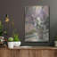 Luxe Metal Art 'Lilacs In The Light' By Lettered & " Lilacs In The Light " by Lettered & Lined-101670184