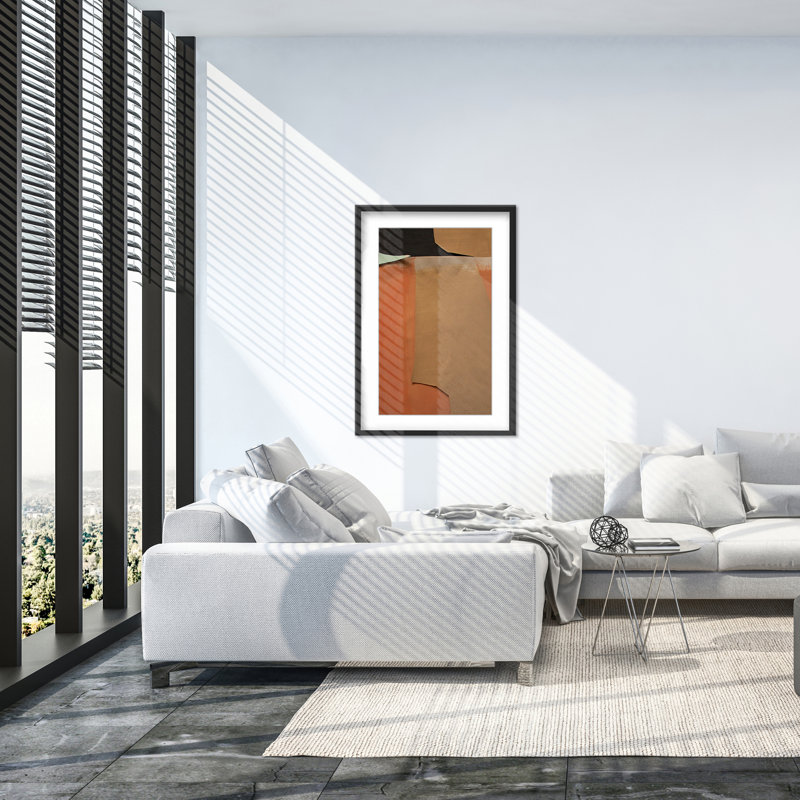 Harmony In Abstraction: Gai, 40" H x 30" W