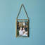 Gold Metal Picture Frame-111845291