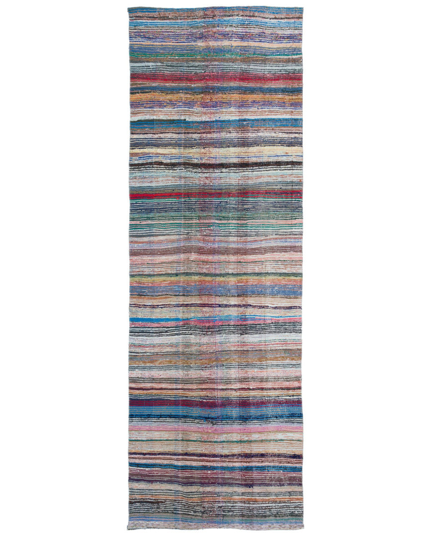 Abdiasis Hand Knotted Hand Knotted Gray Area Rug