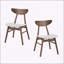 Ensemble de 2 chaises de salle à manger en bois-61613083-61613087