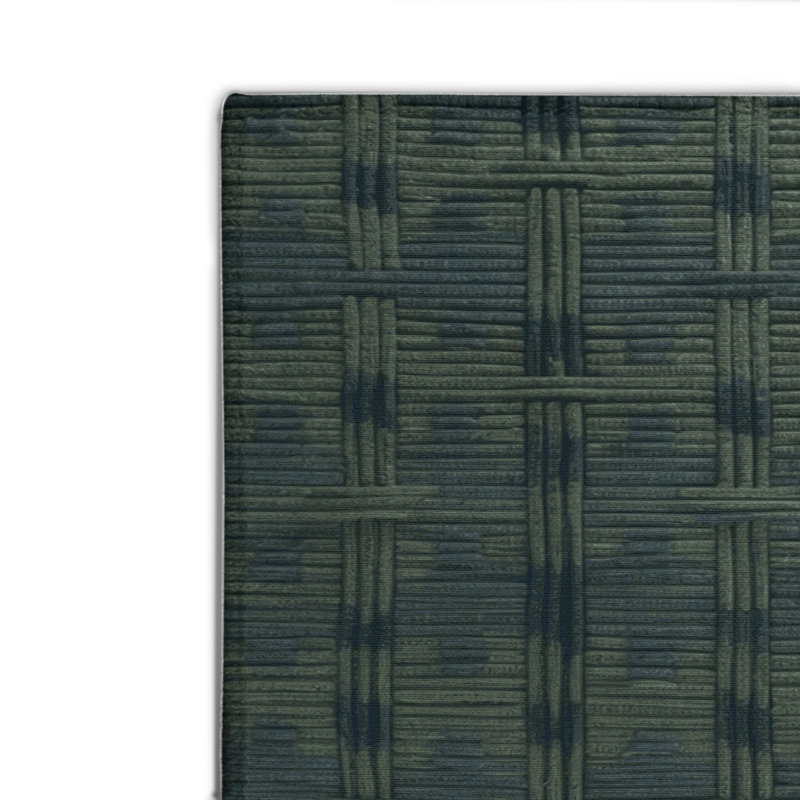 Tapis gris intérieur et extérieur Trellis, Rectangulaire 8 pi x 10 pi