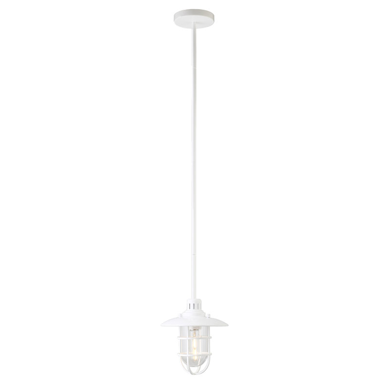 Bay 1 - Light Single Pendant, White