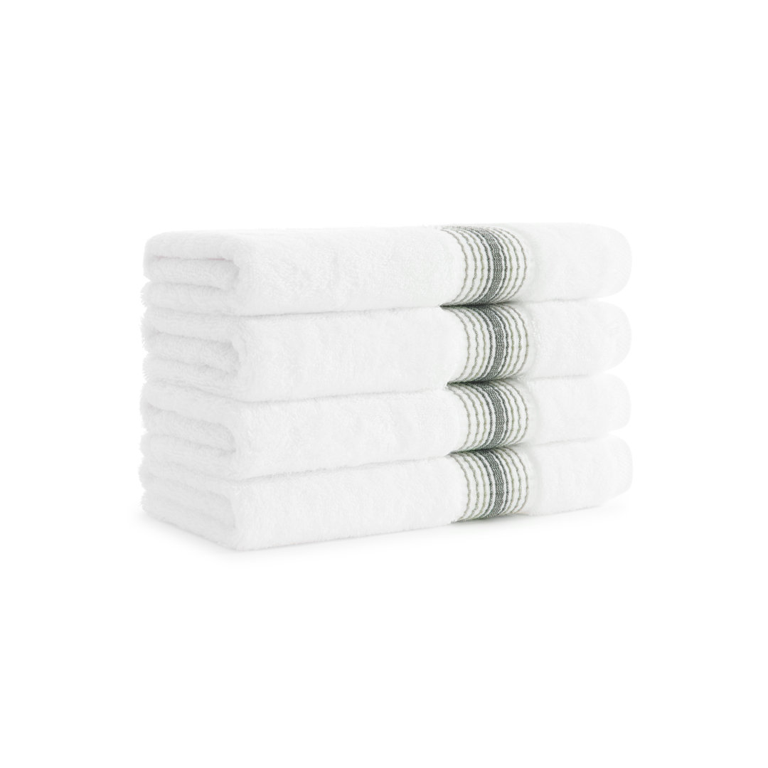 Merity Turkish Cotton Hand Towels (Pack of 4) (Set of 4) Breakwater Bay 