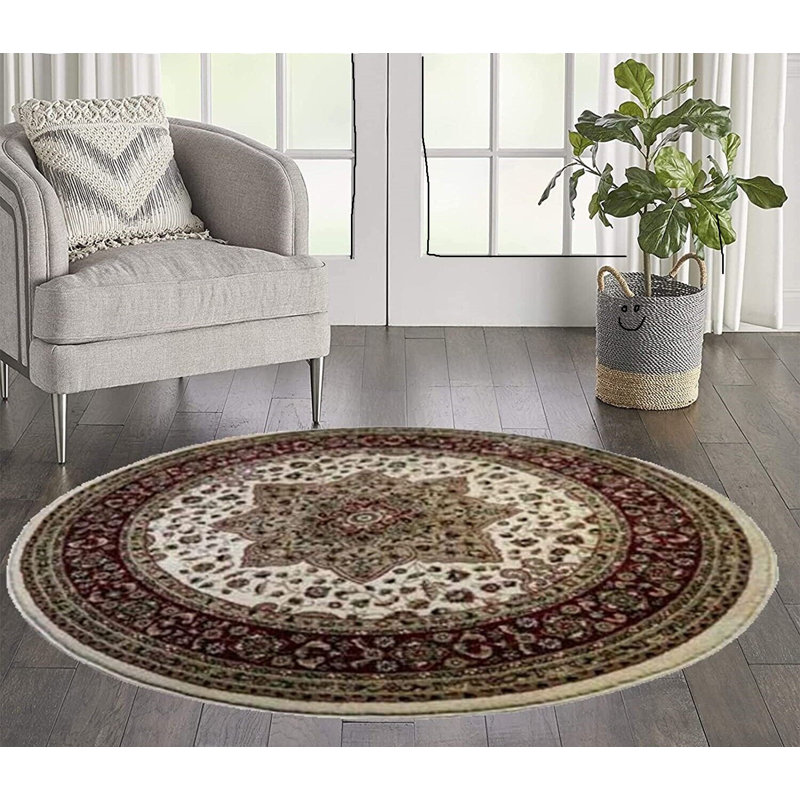 Round Dravin 120cm X 120cm Area Rug
