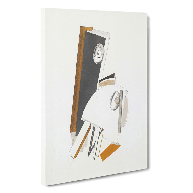 Composition Vol.5 by El Lissitzky - Wrapped Canvas, 76cm H x 50cm W x 3cm D