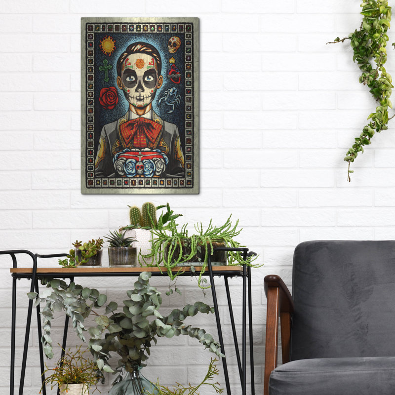 "Muerto" par Nicholas Ivins, H 16 po x l 12 po